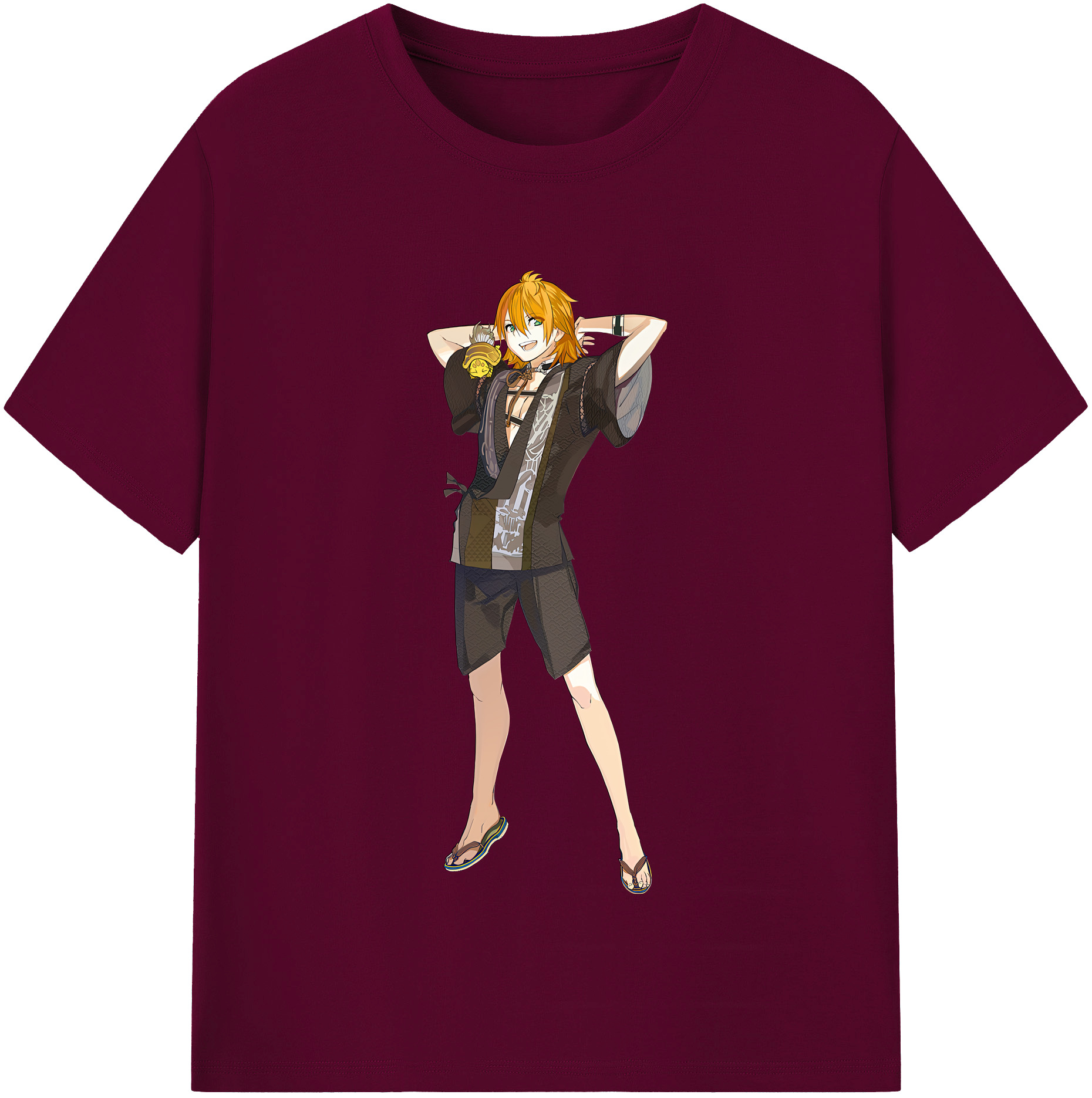 （画像用） 刀剣乱舞 Touken Ranbu レディースカジュアルプリントTシャツ（綿100％）